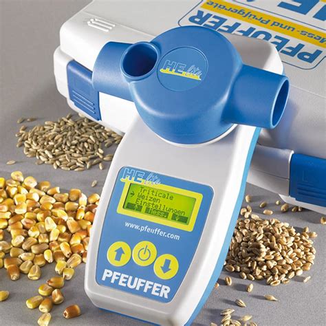 влагомер зерна he lite pfeuffer|HE lite moisture meter: Averages and individual values.